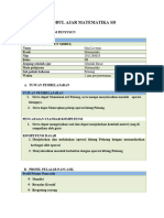 MODUL AJAR MATEMATIKA SD 1. Gita Peluang