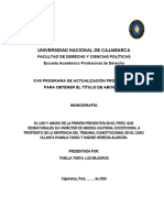 El Uso y Abuso de La Prision Preventiva ...... Con Margenes