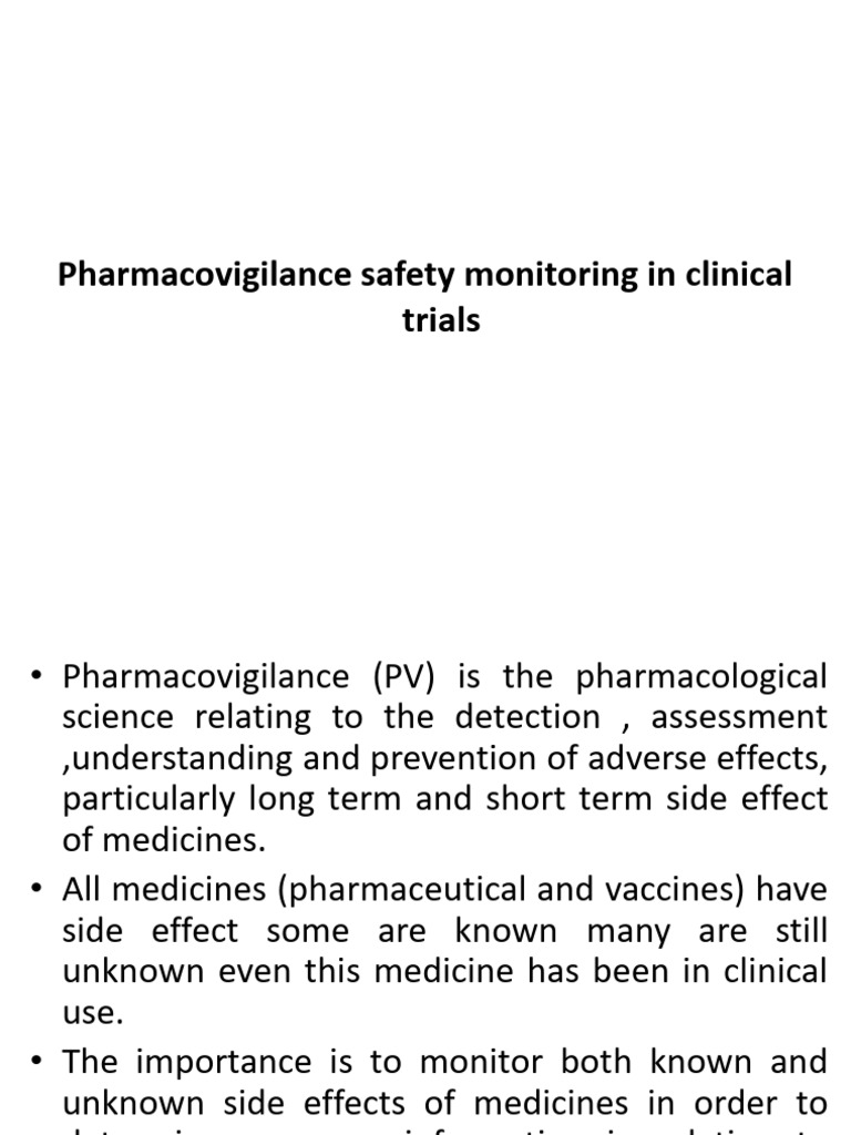 PH Arco Vigilance | PDF | Pharmacovigilance | Clinical Trial