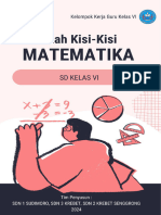 Bedah Kisi-Kisi Matematika Kelas Vi-2024