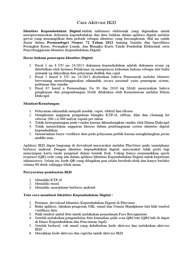 Cara Aktivasi Ikd Pdf Komputer