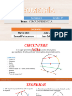 Bimestre I Semana 6 Grado: 4°: Tema: Circunferencia