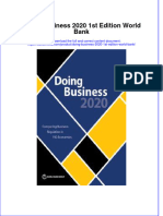 Download Doing Business 2020 1St Edition World Bank online ebook  texxtbook full chapter pdf 