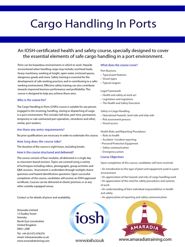 Chips | Download Free PDF | Occupational Safety And Health | Risk