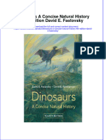 Ebook Dinosaurs A Concise Natural History 4Th Edition David E Fastovsky Online PDF All Chapter