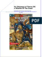 Download ebook Dd Mythic Odysseys Of Theros 5Th Edition Wizards Of The Coast online pdf all chapter docx epub 