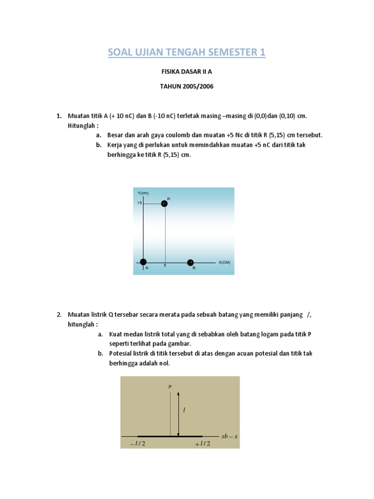 Soal Uts Fisika Dasar TPB ITB  0506