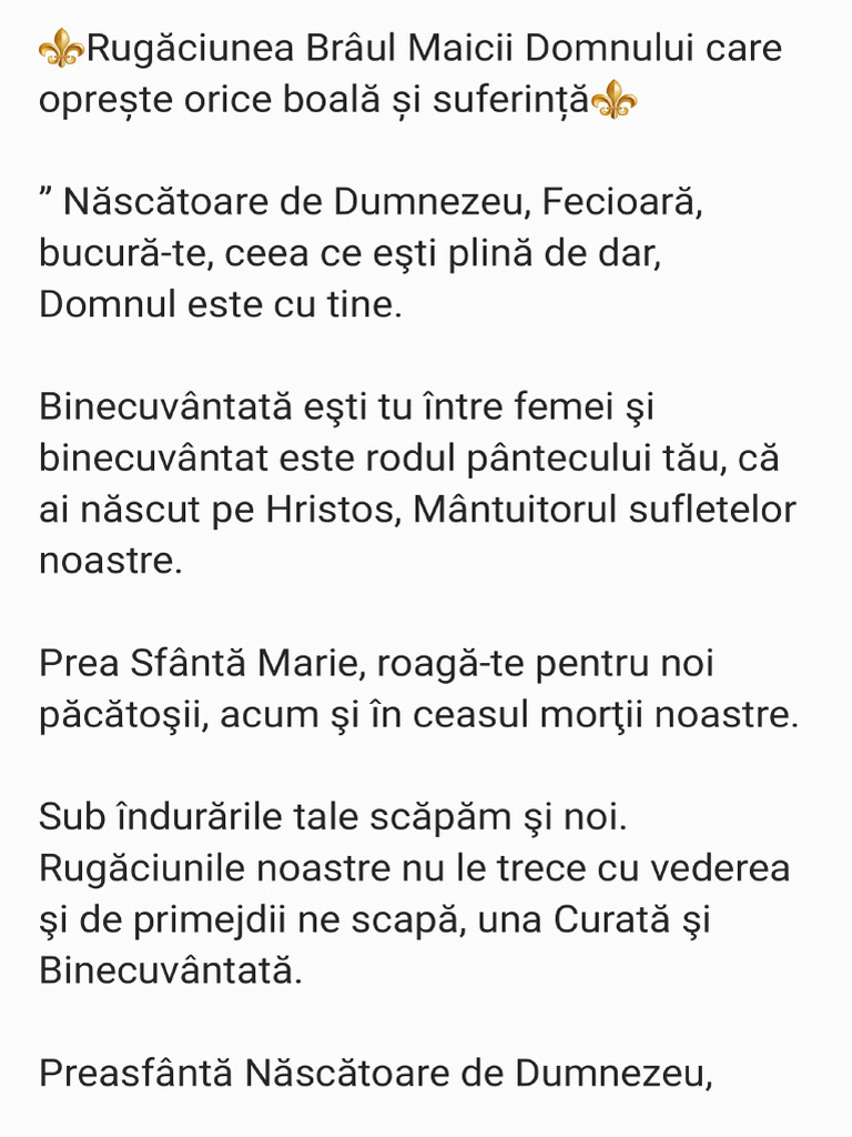 Rugaciune | PDF