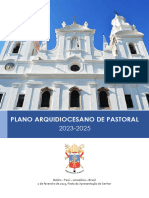 Plano Arquidiocesano de Pastoral 2023-2025