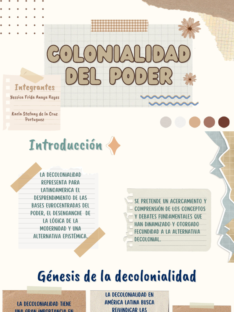 Colonialidad Del Poder | PDF | Educación en artes liberales