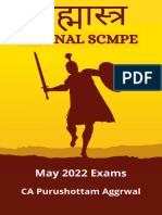 SCMPE Brahamashtra For May 2022
