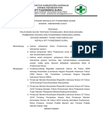 3.2.1 SK PELAYANAN KLINIS TENTANG PENGKAJIAN, RENCANA ASUHAN, PEMBERIAN ASUHAN, DAN PENDIDIKAN PASIEN KELUARGA (1)