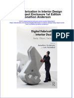 Download Digital Fabrication In Interior Design Body Object Enclosure 1St Edition Jonathon Anderson online ebook  texxtbook full chapter pdf 