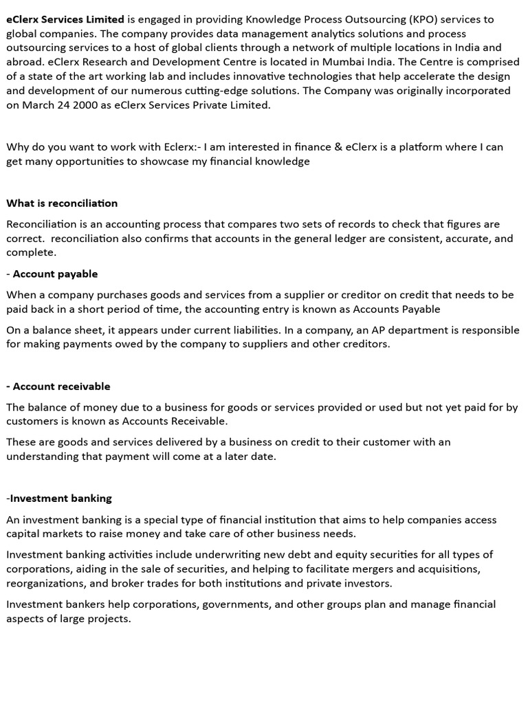 Eclerk PDF Print | PDF | Stocks | Financial Markets