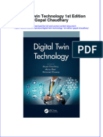 Digital Twin Technology 1St Edition Gopal Chaudhary Online Ebook Texxtbook Full Chapter PDF