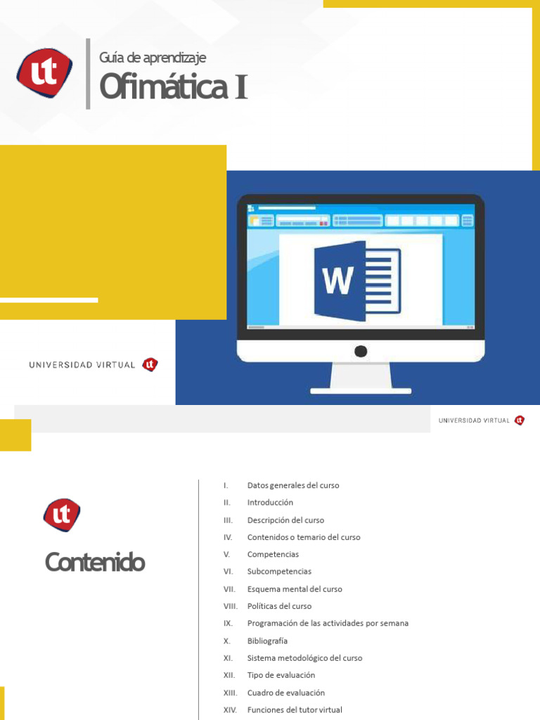 Guía de Aprendizaje de Ofimática I | PDF | Microsoft PowerPoint | Microsoft