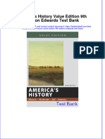 Download pdf Americas History Value Edition 9Th Edition Edwards Test Bank online ebook full chapter 