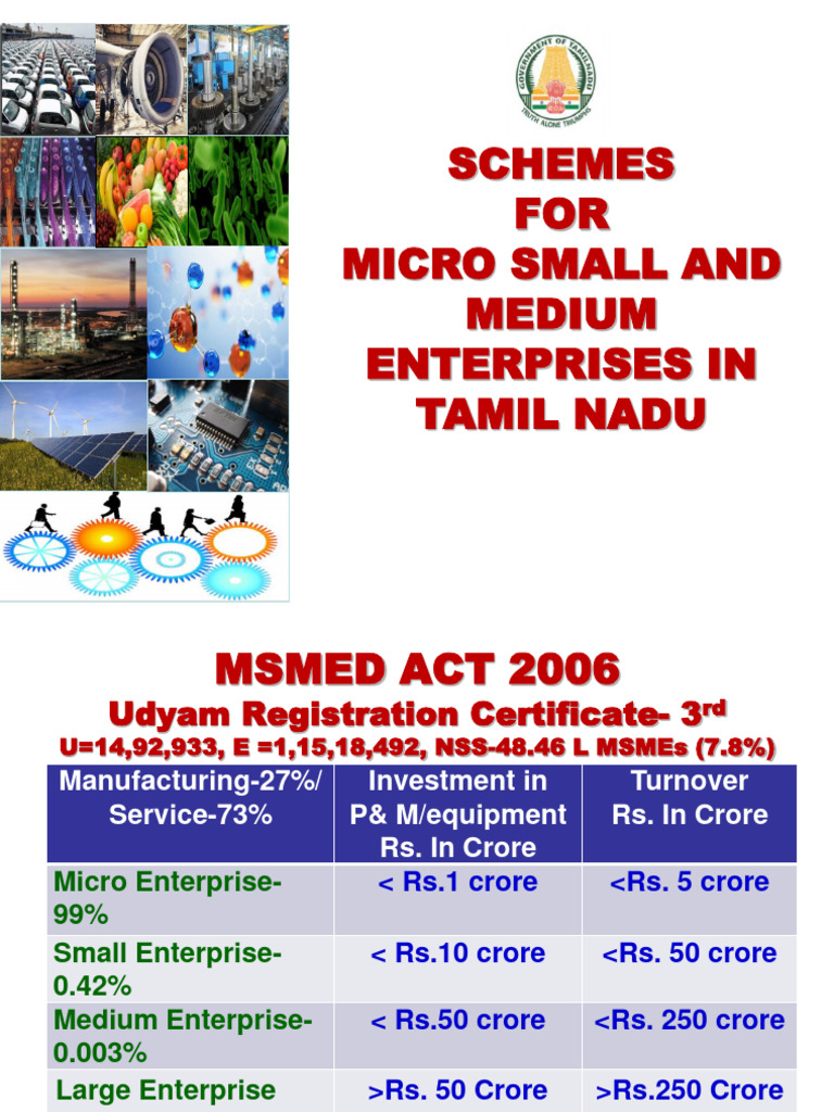 Msme Schemes | Download Free PDF | Procurement | Small And Medium Sized ...
