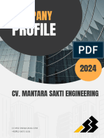 Company Profile CV. Mantara Sakti Engineering