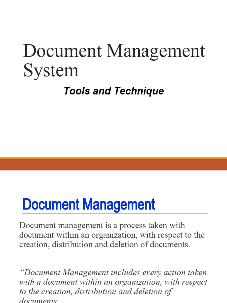 Document Management System Overview | PDF | Image Scanner | Computer ...