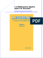 Download Elements Of Mathematics Algebra Chapter 8 N Bourbaki online ebook  texxtbook full chapter pdf 