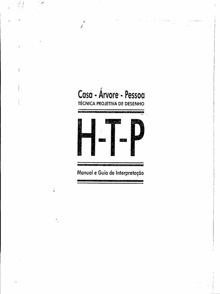 HTP Manual e Guia de Interpretacao HTP 240518 155908 | PDF