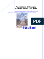 Download pdf Business Foundations A Changing World 11Th Edition Ferrell Test Bank online ebook full chapter 