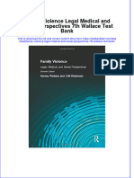 PDF Family Violence Legal Medical and Social Perspectives 7Th Wallace Test Bank Online Ebook Full Chapter