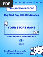 GCash Reference Number and Receipt Guide | PDF