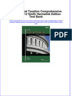 PDF CCH Federal Taxation Comprehensive Topics 2012 Smith Harmelink Edition Test Bank Online Ebook Full Chapter