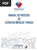 Manual de Proceso de Licencias Medicas Fonasa