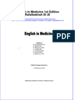 Download English In Medicine 1St Edition Rafatbakhsh Et Al online ebook  texxtbook full chapter pdf 
