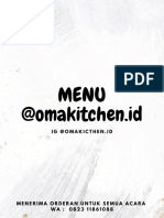 Pricelist Menu @omakitchen.id