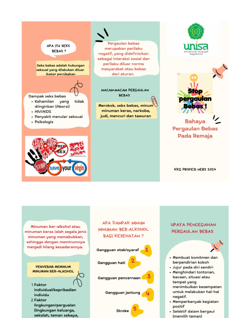 Leaflet Pergaulan Bebas Kel 1 Pdf