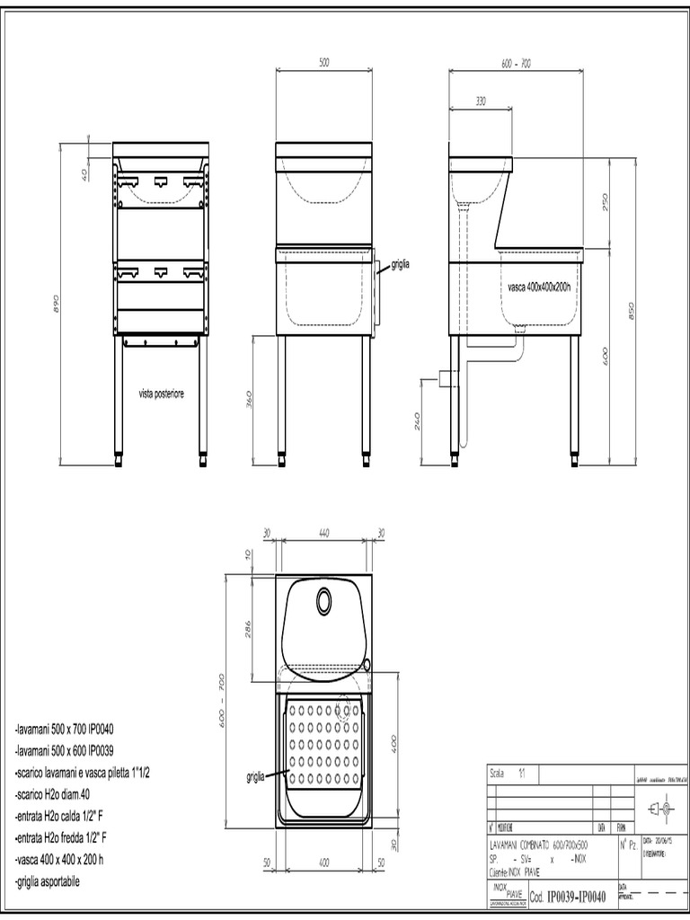 Product Drawing Janitorial Unit | PDF