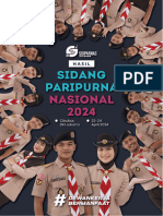 Hasil Sidang Paripurna Nasional Tahun 2024