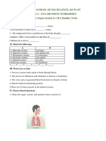 4-Evs-Ch 1 & 2 Revision Worksheet PDF