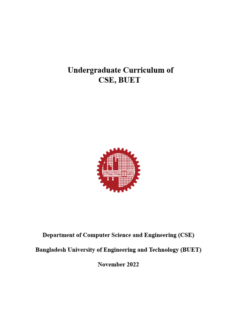 Iit Cse Curriculum