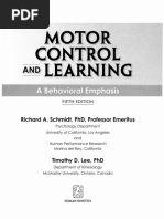 語学+参考書 Motor Control and Learning: A Behavioral Emphasis Amazon.com: Motor Control And Learning: A Behavioral