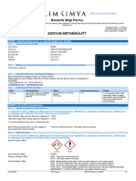 Sodyum Metabi̇sülfi̇t