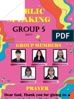 Public Speaking Group 5