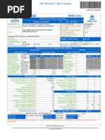 TSSPDCL Bill Sample Format 1 | PDF