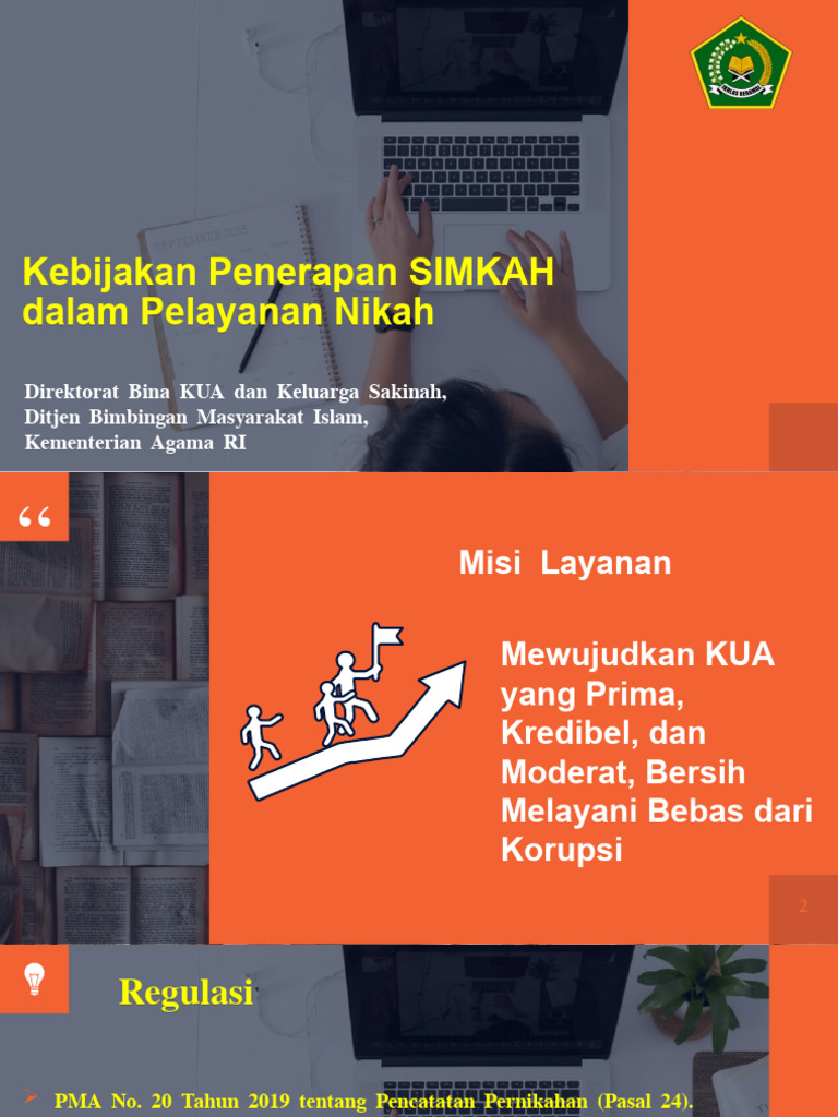 Kebijakan SIMKAH untuk Pelayanan Nikah | PDF | Pengelolaan Keuangan & Uang