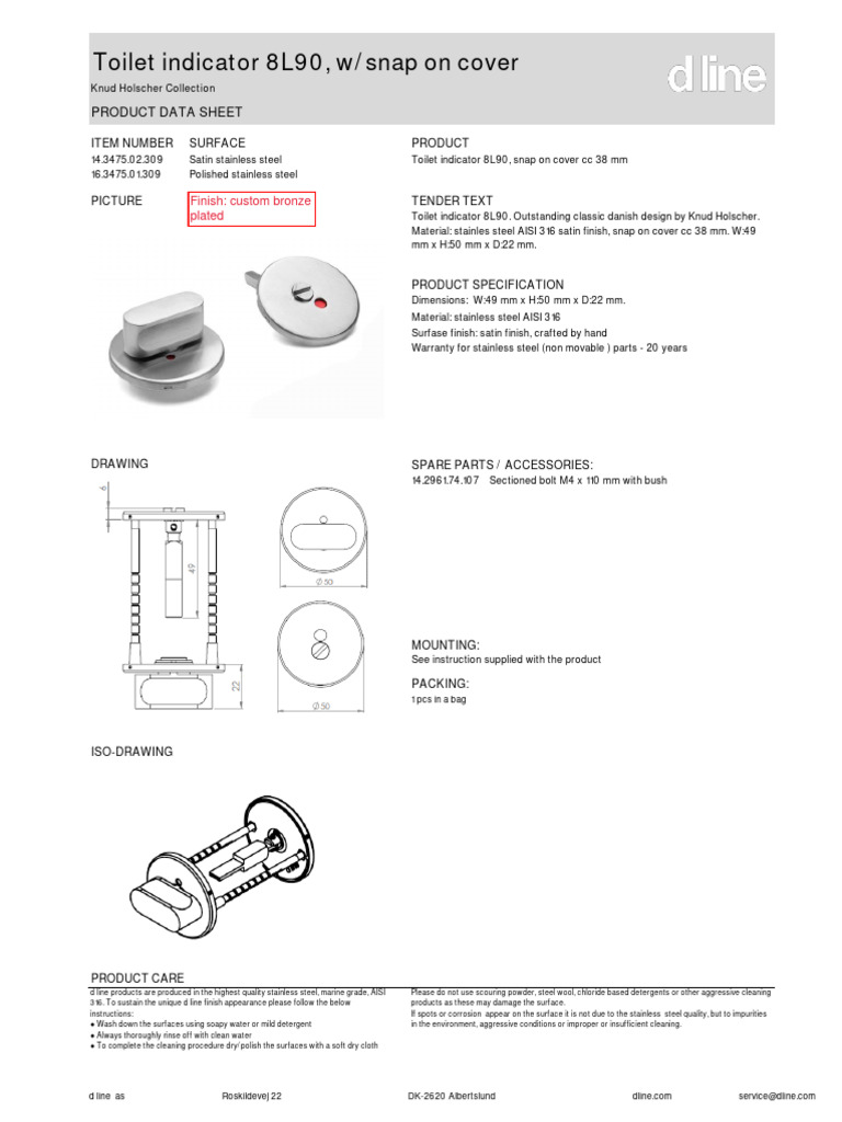 D Line Stainless Steel Product Guide | PDF | Stainless Steel | Steel