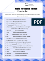 ELLi EC - Grammar - Simple Present Tense - Worksheet 1
