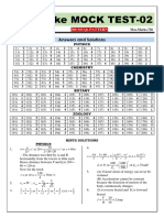 MOCK TEST-2 (200MCQS) Answers and Sol