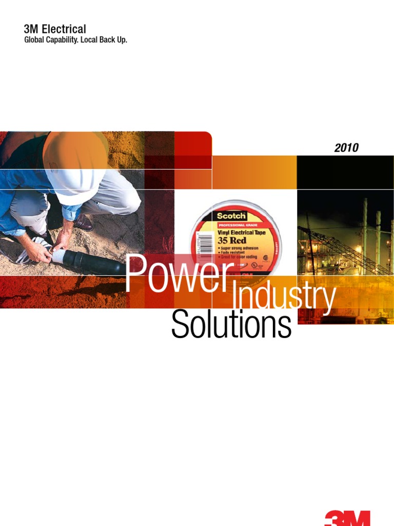 3M Power Industry Solutions | PDF | Cable | Electrical Connector