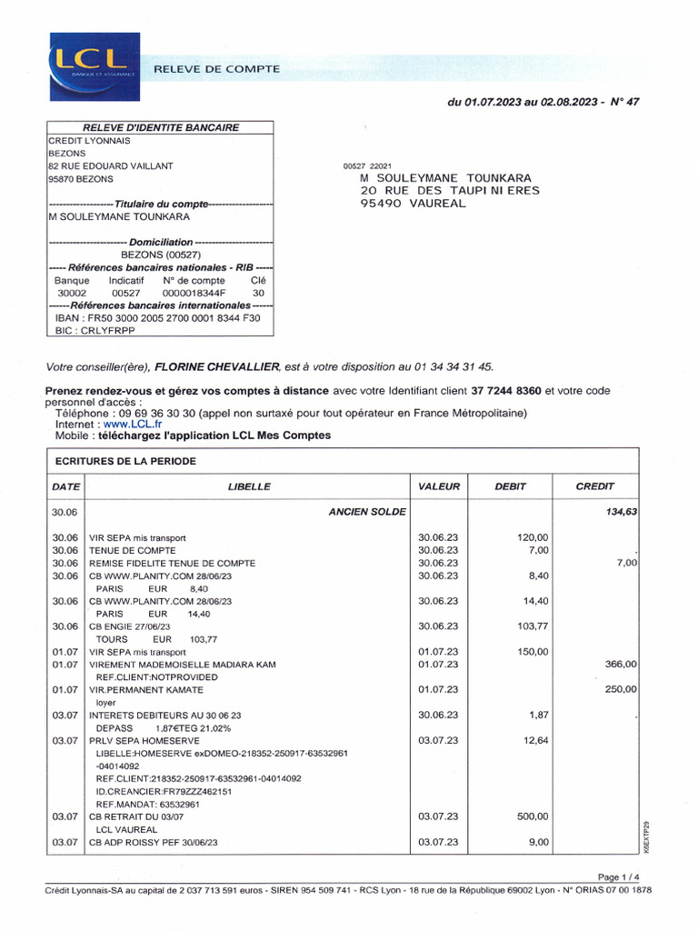 LCL 1 | PDF