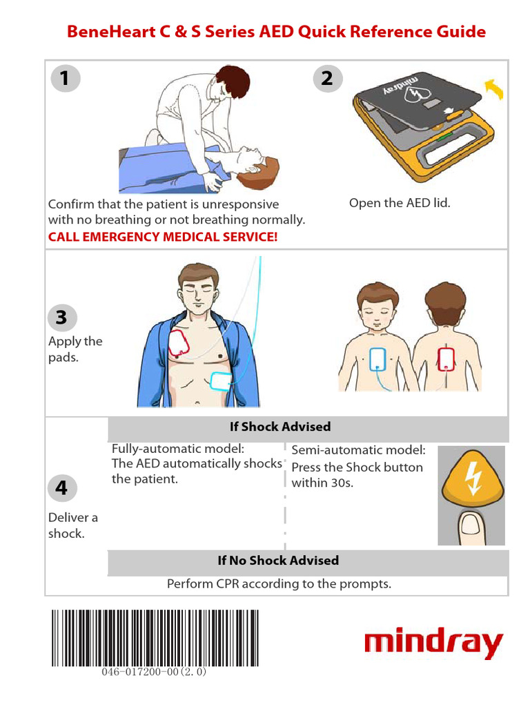 H-046-017200-00 BeneHeart C&S Series - Quick Guide - V2.0 - EN | PDF ...