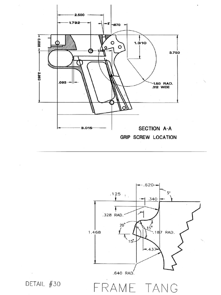 Colt 1911 Frame | PDF
